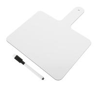 iplusmile Palette de Réponse Effaçable à Sec Double Face, Tableau Blanc Portable 2 Pièces pour Élèves et Enseignants en Salle de Classe