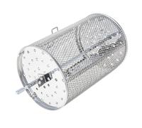 iplusmile Panier à Frites Acier Inoxydable pour Outils de Rôtissage de Cuisine avec Cage Rotative pour Cuisson Équilibrée de Légumes et Fruits