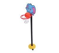 iplusmile Panier de Basket Ajustable Garçon Fille avec Support Animal Cartoon Panier Basketball Intérieur Extérieur pour Tout Petits Jeu Éducatif Coordination Main Pied Sécurisé