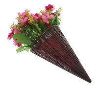 iplusmile Panier de Fleurs Suspendues pour Décoration Intérieure Extérieure Fleurs de Simulation Panier pour Salon Cuisine Décoration Durable