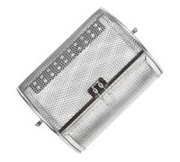 iplusmile Panier Grillé Rotatif Acier Inoxydable pour Four et Grill Cage Rôtissoire Légère et Compacte pour Noix Frites et Usage Domestique et Restaurant