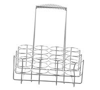 iplusmile Panier Porte Bouteilles Bouteilles Petit Format avec Poignée Robuste pour Transport et Rangement Facile Casier Portable pour Usage et