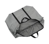 iplusmile Paquet de Rangement Vêtements Grand Format Tissu Oxford Gris 100l Renforcé Solide pour Déménagement Voyage Valise Pratique