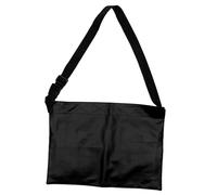 iplusmile Paquet Tablier à Brosse Professionnel Ceinture pour Pinceaux De Maquillage 32 Pièces Taille Réglable Noir Multifonction pour Maquilleur Poche