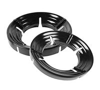 iplusmile Pare-vent En Émail à Économie D'énergie Pour Cuisinière à Gaz 5 Ouvertures, Réflecteur De Flamme Concentrée, Coupe-vent Extérieur Pour Famille Et Restaurant