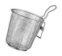 iplusmile Passoire à Nouilles Acier Inoxydable Panier à Filtre Fin Résistant Cuillère Égouttoir pour Cuisine Sécurisée et Pratique