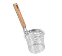 iplusmile Passoire à Pâtes Acier Inoxydable Panier Profond à Poignée Longue Passoire Réutilisable pour Cuisson et Service Ustensile de Cuisine Multifonction pour Hot Pot et Spaghetti