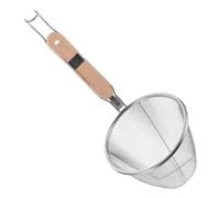 iplusmile Passoire à Pâtes Inox avec Poignée Panier Tamis Maille Fine pour Nouilles et Hot Pot Filtre Cuisine et Pratique Portable pour Spaghetti et Wonton
