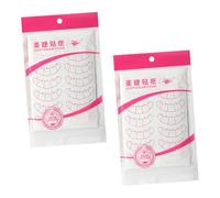 iplusmile Patchs Isolants pour Extensions de Cils Autocollants 20 Feuilles Five Points Précision Femme Pratique Salon Beauté