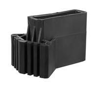 iplusmile Patins de Protection pour Pieds d'Échelle en Caoutchouc Noir, Lot de 4, Coussinets Antidérapants Multifonctions, Accessoires pour Échelle Télescopique, Usage Intérieur et