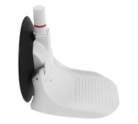 iplusmile Pédale de Salle de Bain à Ventouse Forte, Design Ergonomique Blanc, Drainage Rapide, pour Spa et Maison