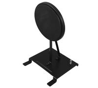 iplusmile Pédale Double Kick pour Grosse Caisse avec Pad Entraînement Portable Surface Lisse Acier Kit de Pratique pour Technique de Batterie et Percussions Couleur Couleur Aléatoire