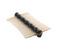 iplusmile Peigne Double Dents Fines pour Pellicules Démêlage et Soin Brosse Dense Plastique pour Garçon Fille Femmes Chats et Chiens Noir Gris