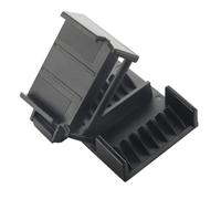 iplusmile Peigne pour tondeuse à cheveux électrique, sabot noir en plastique léger, outil de coiffure lavable pour salon et barbier