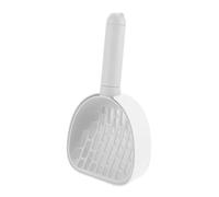 iplusmile Pelle à Litière Plastique Multifonction pour Chat Et Chien Outils De Nettoyage Scoop pour Litière De Chat Chiot Couleur Blanche