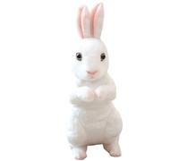 iplusmile Peluche Lapin Adorable Peluche Décoratif pour Garçon Fille Souple et Confortable pour Chambre Salon Grand Modèle de Doudou à Câliner