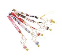 iplusmile Pendentif avec Cloche Charme de Téléphone Accessoire Multicolores de Feng Shui