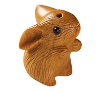 iplusmile Pendentif Lapin Breloque Lapin Vintage Porte-clés Décoratif Artisanal Statuette Animalière Clé