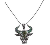 iplusmile Pendentif Tête De Taureau Punk En Métal, Breloque Accessoire Diy, Style Vintage, Pour Hommes, Bijoux à Fabriquer, Usage Quotidien, Design Animalier Détaillé