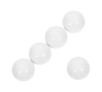 iplusmile Perles Rondes pour de Pièces en Acrylique Blanc, Résistantes et Élégantes Jeu de Roue Russe, Adaptées aux Roues de Roulette et Disques