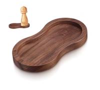 iplusmile Petit Plateau Bois Plateau Organisateur Bois pour Présentoir Ornements pour Moulin à Sel Poivre Base De Présentation