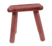 iplusmile Petit Tabouret Portatif Chaise Enfant Fauteuil Enfant Repose-Pieds Tabouret pour Les Enfants Petit Escabeau en Bois Escabeau Portable Marche De Chevet Bois D'hévéa Brun Foncé