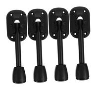 iplusmile Pieds De Table Pliables 4pcs Support Robuste pour Bureau Et Table à Manger Hauteur 100mm Pieds en Épingle à Cheveux pour Meubles Modernes