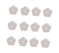 iplusmile Pierre à Mâcher pour Dents D’Animaux, Jouet Minéral au Calcium, Forme Fleur de Prunier, Volcanique Solide, 4x2 Cm, pour Hamster, Lapin, Cochon D’Inde, Petits Animaux de Compagnie