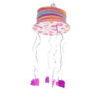 iplusmile Pinata Licorne à Tirer pour Garçon Fille Décoration Lantern Pinata Rose Cadeau Surprise pour Fête Anniversaire et Célébrations