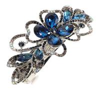 iplusmile Pince à Cheveux en Alliage de Zinc avec Cristaux, Clip à Ressort Chic et Antidérapant, Accessoire Cheveux Élégant pour Filles et Femmes, Coiffure Quotidienne