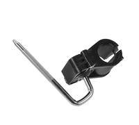 iplusmile Pince de Montage pour Batterie Électronique Métal et Plastique Support Compact pour Tom Drum et Cymbale Fixation Robuste et Portable avec Tige pour Studio et Concert