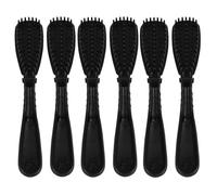 iplusmile Pinceaux à Teinture Capillaire 6 Pièces Peignes en Plastique pour Coiffure à Domicile et Décoloration Facile à Nettoyer