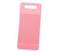 iplusmile Planche Ver Plastique Épaisse Antidérapante pour Lessive Main Planche Blanchisserie Pratique pour Vêtements Délicats Outil Lavage Maison Petit Format Rose