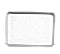 iplusmile Plaque de Cuisson Perforée pour Four Plateau de Rôtissage Pratique Chauffe Uniforme Facile à Nettoyer pour Cuisson et Pâtisserie