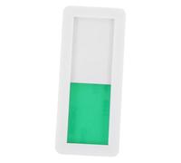 iplusmile Plaque de Porte Coulissante Indicateur de Confidentialité Blanc sans Panneau de Signalisation pour Bureau et Salle de Changement État Occupé Matériel Robuste Facile à Installer