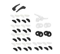 iplusmile Plaquettes de Nez Silicone Antidérapantes pour Lunettes Crochets Confortables pour Étudiants Set Ajustable pour Branches de Lunettes