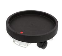 iplusmile Plateau à roulettes Support pour Pot de Fleurs pour Jardinière en Plastique Noir Facile à Déplacer, sans Odeur, Montage Simple, pour Balcon et Intérieur