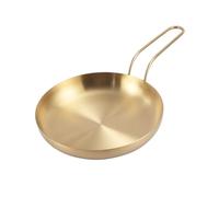 iplusmile Plateau Acier Inoxydable avec Poignée Plateau à Steak Résistant et Pratique pour Cuisine et Buffet à Domicile ou Restaurant