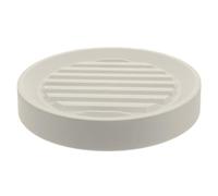 iplusmile Plateau Rond Mobile avec roulettes Cachées pour Pots de Fleurs Blanc Construction Robuste en PP et Acier, Bac à Eau Facile à Déplacer pour Plantes en Pot