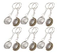 iplusmile Plateaux pour Bijoux Ronds 96 Pièces en Métal Supports pour Petits Pendentifs et Breloques Bases Vierges pour Création DIY de Colliers Kit Polyvalent pour Loisirs Créatifs et