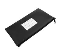 iplusmile Pochette de Rangement en Cuir PU pour et Reçus Petit Paquet à Fenêtre Transparente Bureau Finances Organisateur Pratique pour Adultes
