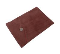 iplusmile Pochette de Rangement pour Livres Sacrés en Tissu Coton Marron Étui pour Bible et Coran Paquet de Transport Polyvalent pour Études Bibliques et Protection des Écritures Grand