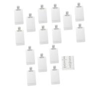 iplusmile Pochettes De Voyage Cosmétiques Étanches 16 Pièces Compactes Étiquettes Étanches Pour Lotion Shampoing Soins Peau Toiletries