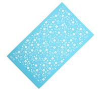 iplusmile Pochoir Sérigraphie Réutilisable pour Polymère Motif Floral Précis Transfert Net pour Bijoux et Décoration DIY