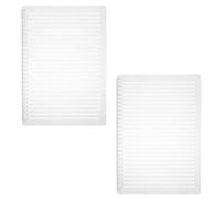 iplusmile Pochoirs de Lignes Parallèles en Plastique 2 Sets Échelle Précise et Guide D'écriture pour Calligraphie et Dessins Techniques