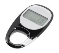 iplusmile Podomètre 3D Multifonctionnel Portable en ABS Noir Compteur de Pas Précis pour Randonnée et Fitness Podomètre D’Escalade Compact Mémoire Sport et Voyage