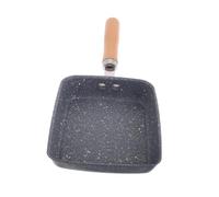 iplusmile Poêle à Omelette Carrée Antiadhésive Tamagoyaki avec Surface Martelée Compatible Induction et Gaz Poêle Polyvalente pour et Œufs