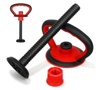 iplusmile Poignée de Kettlebell Réglable 8-40 Kg Base Robuste et Écrou Rapide Ensemble de Barres de Connexion pour Haltères Entraînement Fitness Chez Soi