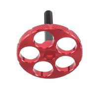 iplusmile Poignée de Pliant Alliage Aluminium Rouge Bouton Rotatif Rapide pour Sécurité et Efficacité de Pliage