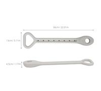 iplusmile Poignée de Poussée Antidérapante pour Cheval à Bascule Garçon et Filles Tige de Rechange en Plastique Légère Accessoire Sécuritaire pour Bascule Bébé et Tout-Petit Compatible